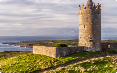 O'Brien Tower at the Cliffs of Moher
